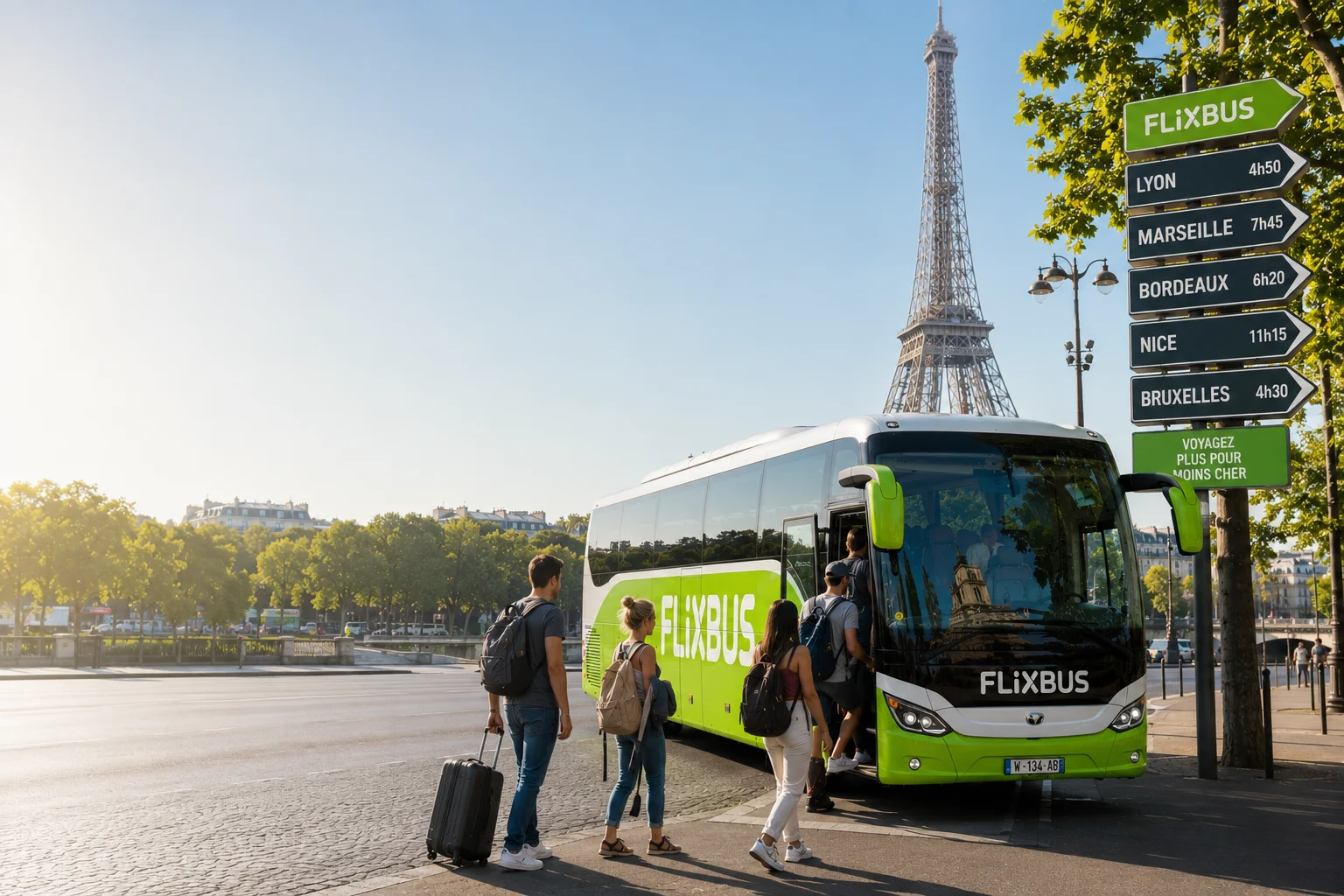 Die günstigsten Wochenendausflüge ab Paris in diesem Jahr mit FlixBus