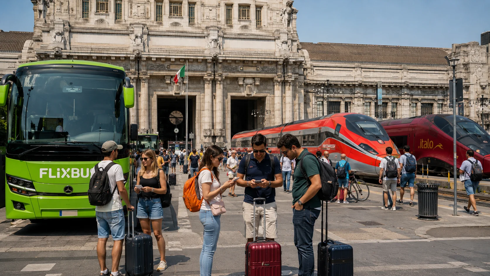 FlixBus vs. Trenitalia vs. Italo: Welches ist die günstigste Möglichkeit, durch Italien zu reisen?