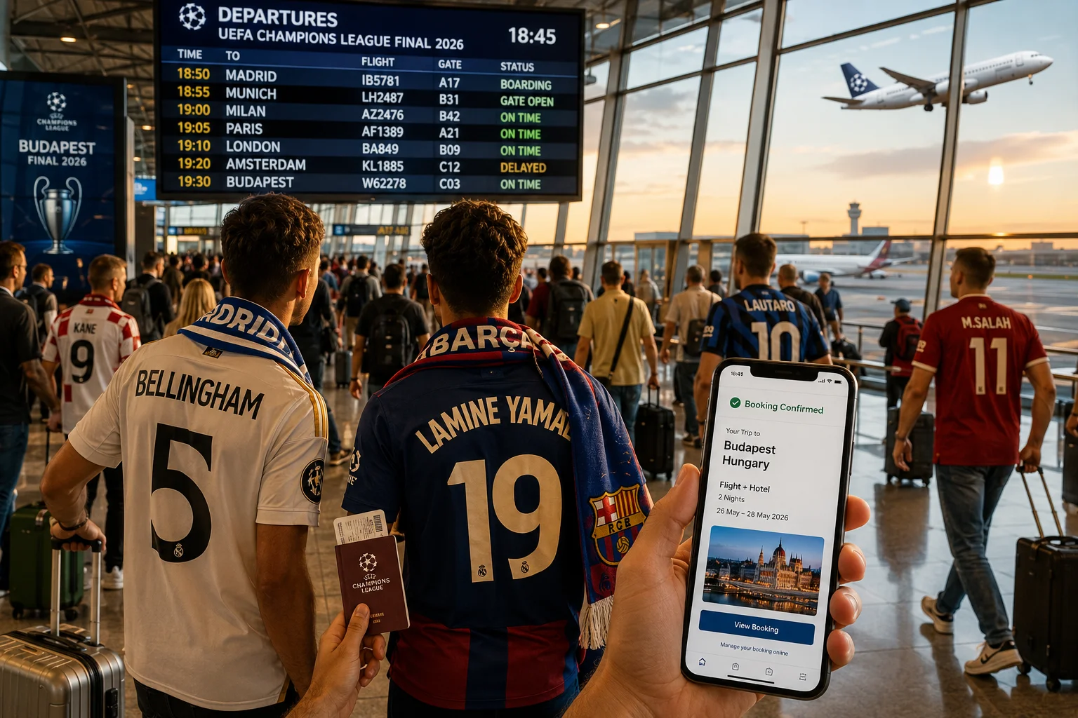 UEFA Champions League-Finale 2026: Die besten Flug- und Hotelangebote aus Deutschland mit Lastminute.de