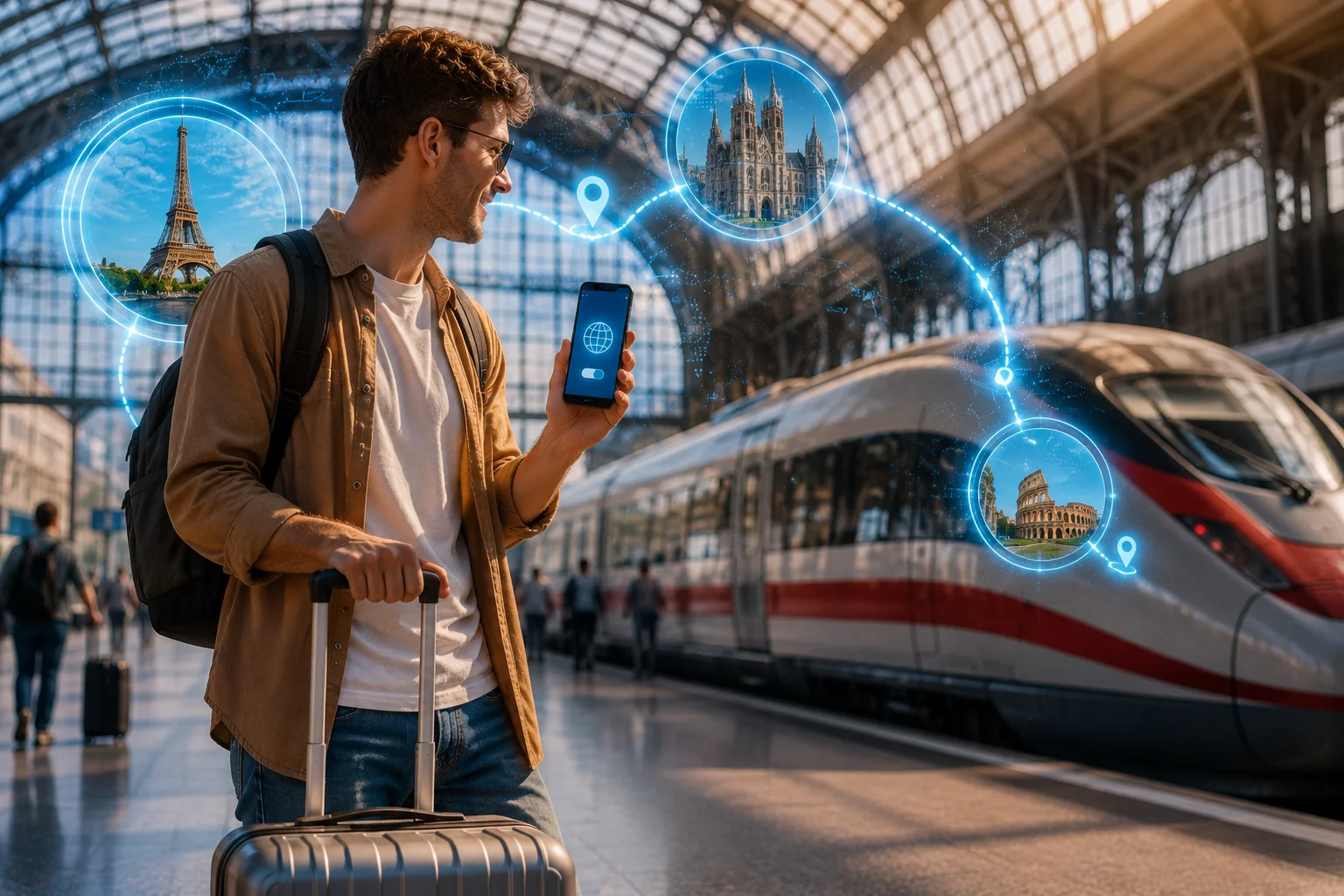 Saily: Die beste eSIM für Mehrländerreisen nach Italien, Deutschland und Frankreich (2026)